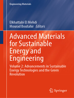cover image of Advanced Materials for Sustainable Energy and Engineering